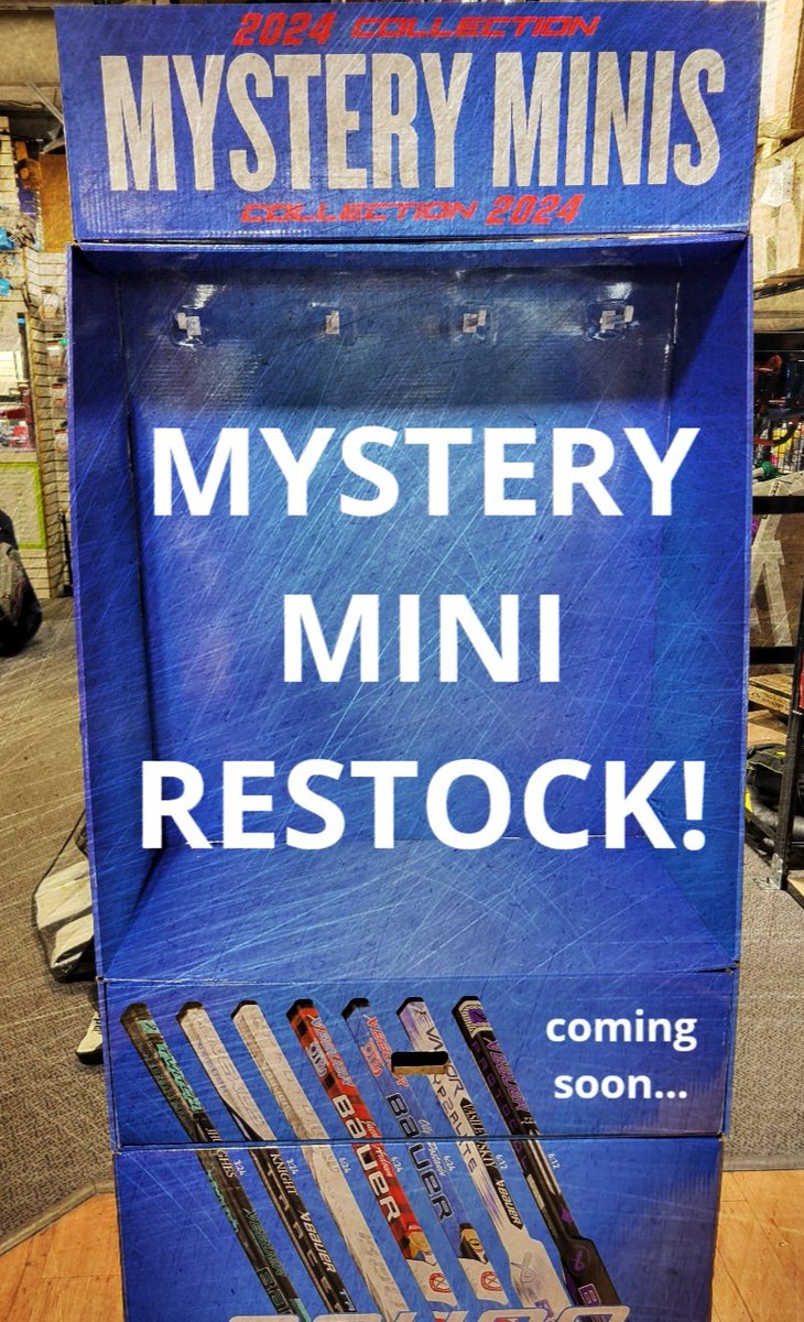 RESTOCK ALERT! WEDNESDAY DECEMBER 4TH MYSTERY MINI WILL BE BACK IN STOCK!