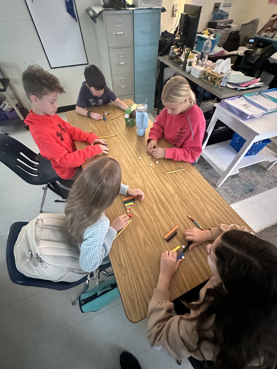 Ms. Armstrong (@mscarmstrong3) on Twitter photo These 5th grade <a href="/CanongateELM/">Canongate Elementary</a> Cubs loved getting to explore Cuisenaire Rods today from our Math Manipulative Library to kick off our fraction unit! #makemathfun #handsonmath These 5th grade <a href="/CanongateELM/">Canongate Elementary</a> Cubs loved getting to explore Cuisenaire Rods today from our Math Manipulative Library to kick off our fraction unit! #makemathfun #handsonmath