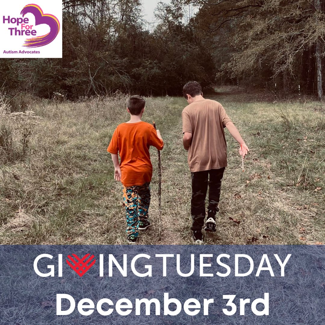 Hope_for_three's tweet image. Be part of Giving Tuesday with us! Your kindness brings real change for families in need. 🌈 
Give a tax-deductible gift today.
hopeforthree.org/ways-to-help/g…
.
.
.
#SupportAutism #GivingTuesday #HopeForThree #autismcommunity #donatetoday