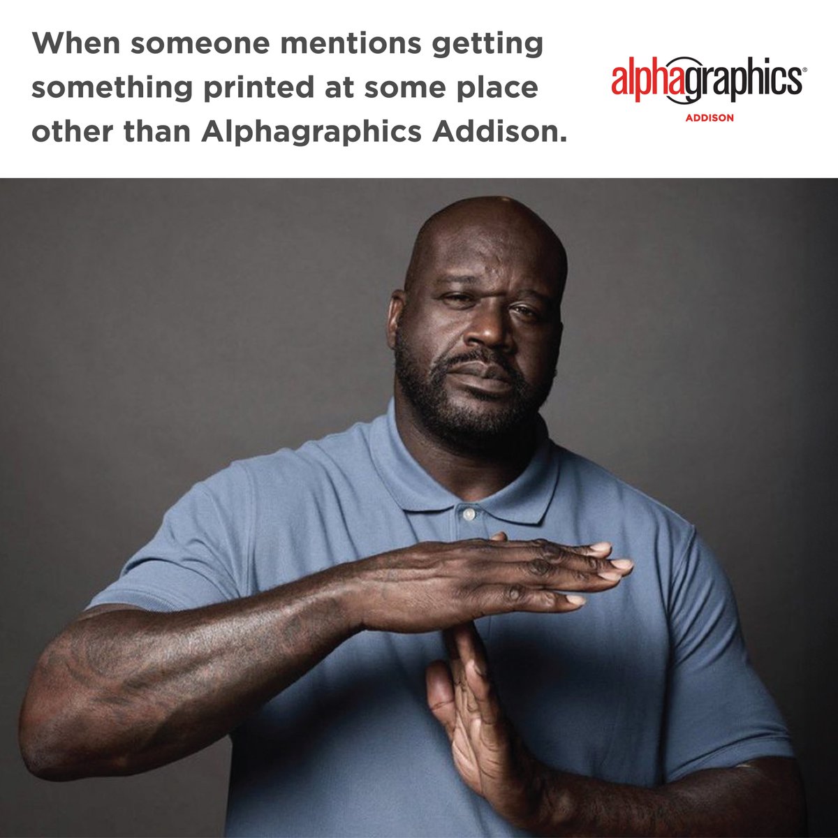 AlphaAddison391's tweet image. Hold up.

#alphagraphicsaddison #AlphaGraphics #addisontx #addison #printing #printshop #CyberMonday #CyberMonday2024