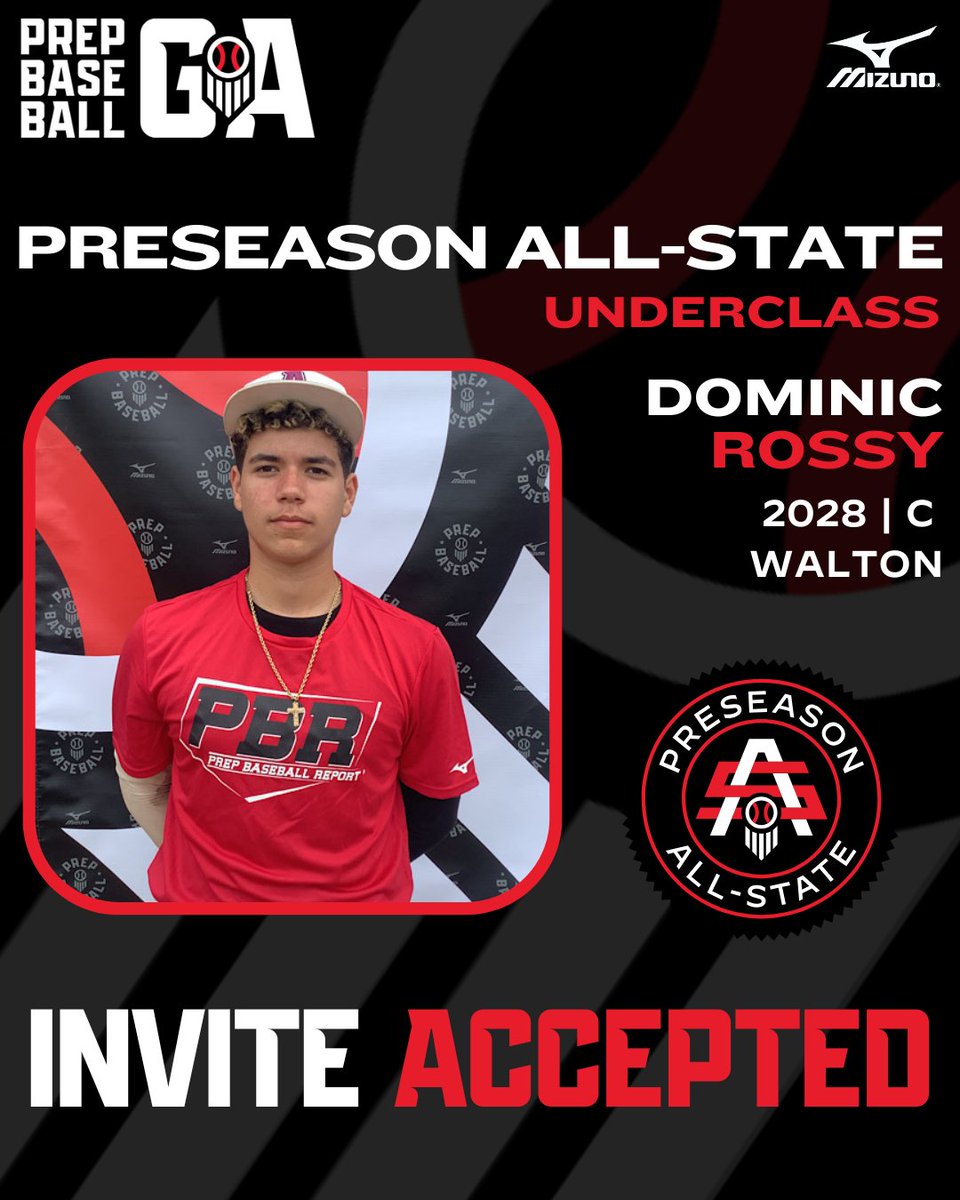 PrepBaseballGA's tweet photo. 𝐆𝐞𝐨𝐫𝐠𝐢𝐚 𝐏𝐫𝐞𝐬𝐞𝐚𝐬𝐨𝐧 𝐀𝐥𝐥-𝐒𝐭𝐚𝐭𝐞: 𝐔𝐧𝐝𝐞𝐫𝐜𝐥𝐚𝐬𝐬 🍑
𝑰𝑵𝑽𝑰𝑻𝑬 𝑨𝑪𝑪𝑬𝑷𝑻𝑬𝑫 ‼️

🔺 '28 C Dominic Rossy
🔺 '28 SS/RHP @SwordsTripp
🔺 '28 SS @JaxNystrom
🔺 '28 SS/RHP @KingstonJones34

Request an invite ⤵️⤵️
🔗 https://t.co/w7X6zeEhRl https://t.co/5ATeGPLbqb