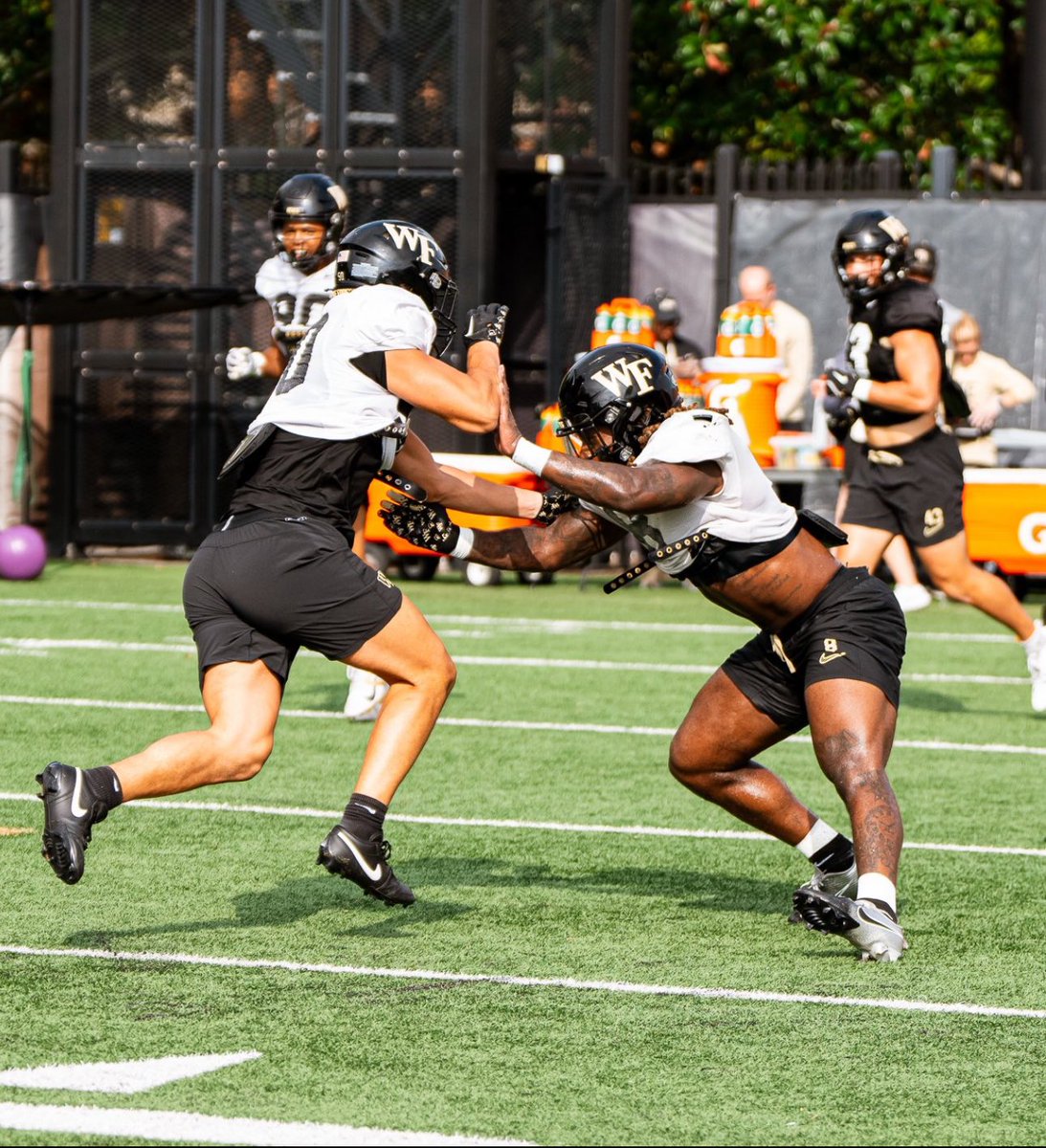 After a great year of developing at Wake Forest, I have decided to enter the transfer portal on December 9th, to explore other opportunities with 4 years of eligibility remaining.

Linebacker 
6’2 
225