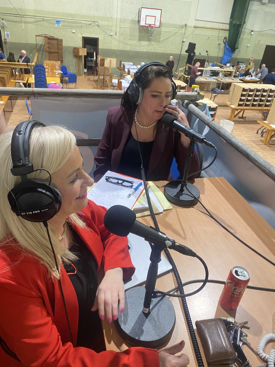 Cathy Bennett of Sinn Féin and Niamh Smyth of Fianna Fáil on Late Debate now with Áine Kerr #GeneralElection2024