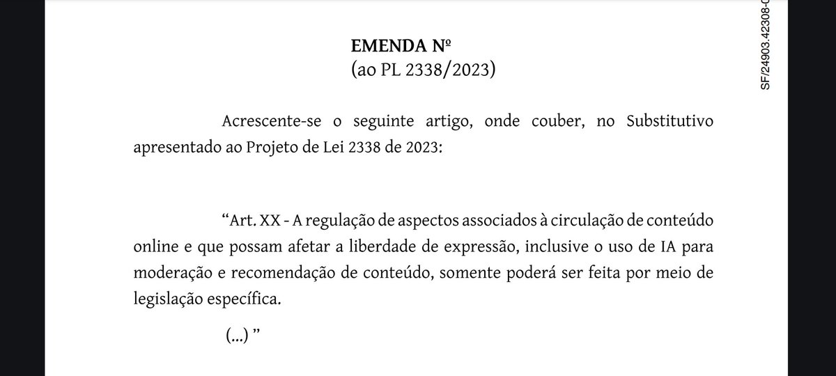 Conhece alguém que já tomou golpe via rede social?  79% de golpes com Pix começam em redes sociais da Meta.

Agora, você também pode culpar o senador <a href="/MarcosRogerio/">MARCOS ROGÉRIO</a>, que acabou de apresentar emenda ao #PL2338 para reduzir as responsabilidades das big techs em casos como esse.