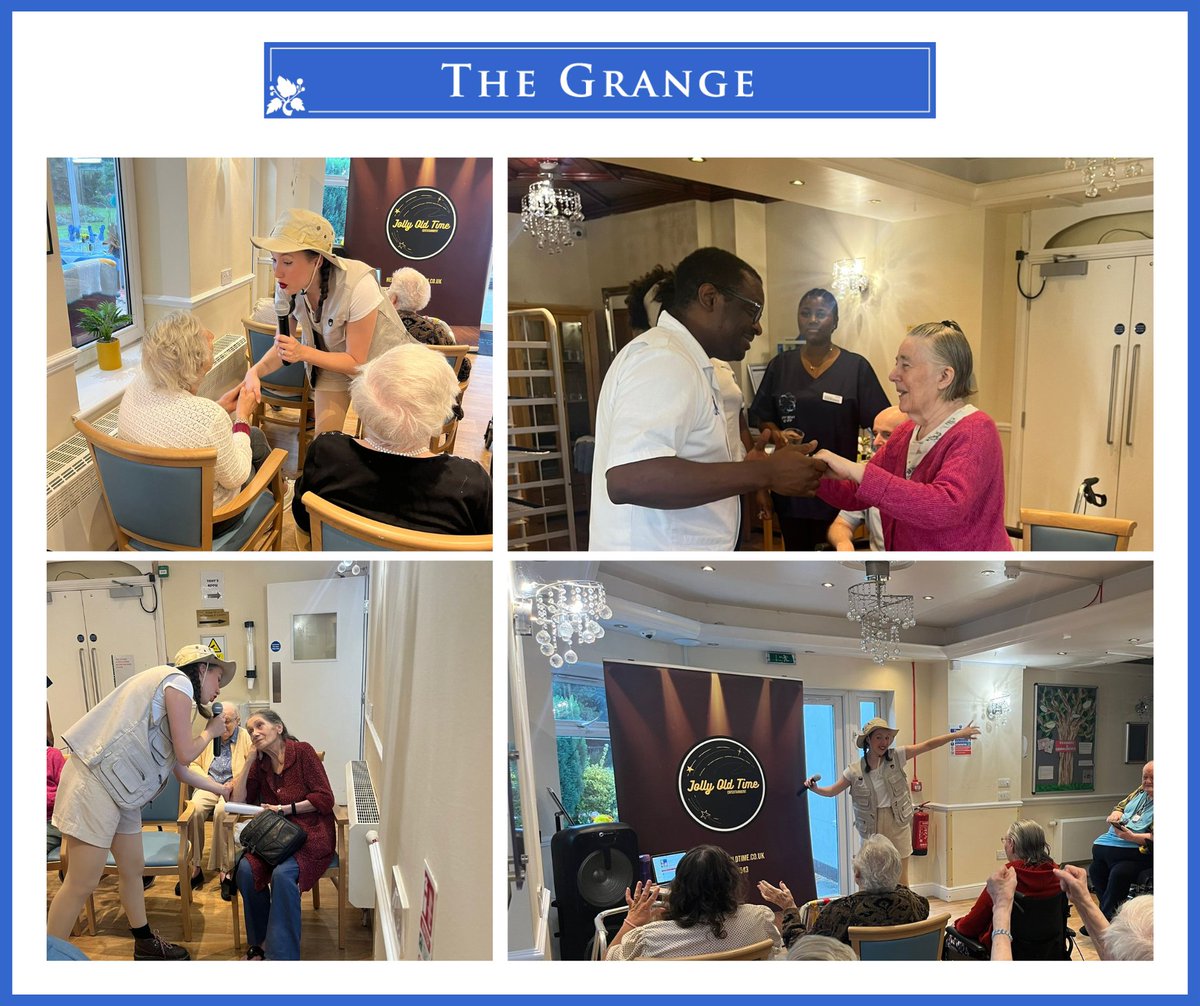 The residents enjoyed another performance by the talented Jess, who sang songs from around the world. Everyone thoroughly enjoyed it and sang along with her.