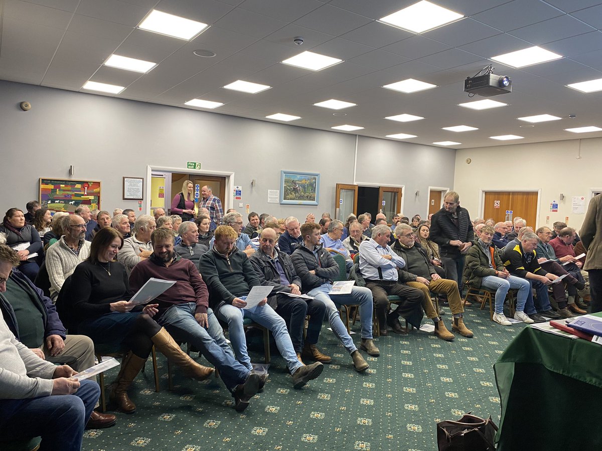 Jam packed room in Brecon and Radnor <a href="/NFUCymru/">NFU Cymru 🚜</a> meeting with <a href="/jcpsolicitors/">JCP Solicitors</a>  talking APR and BPR proposed changes. Bring on the consultation. #BudgetBacklash