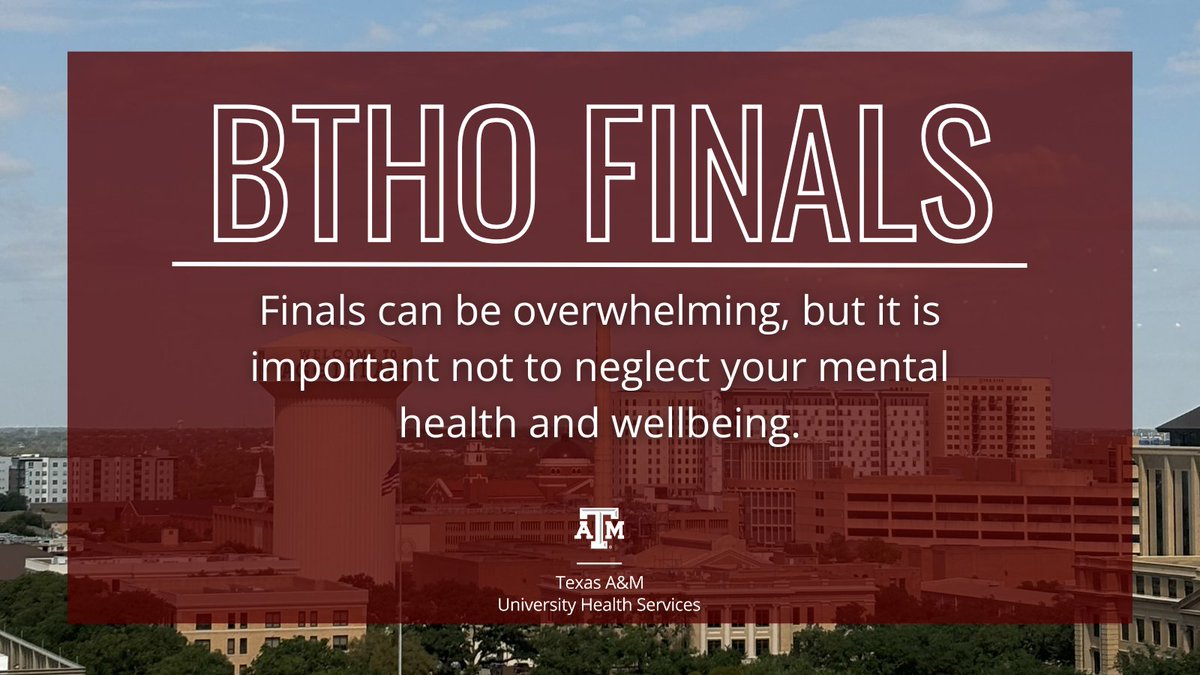 The TELUS Health Student Support app offers 24/7 free confidential counseling for any Aggie in need of mental health support. For more details, visit tx.ag/supportapp.