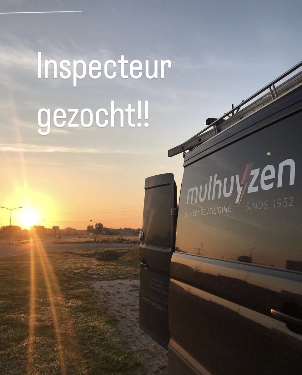 Wij zijn dringend op zoek naar een #inspecteur #bliksembeveiliging #aardingssystemen en #overspanningsbeveiliging 
Ben jij onze nieuwe collega, neem dan contact met ons op! ⚡️
