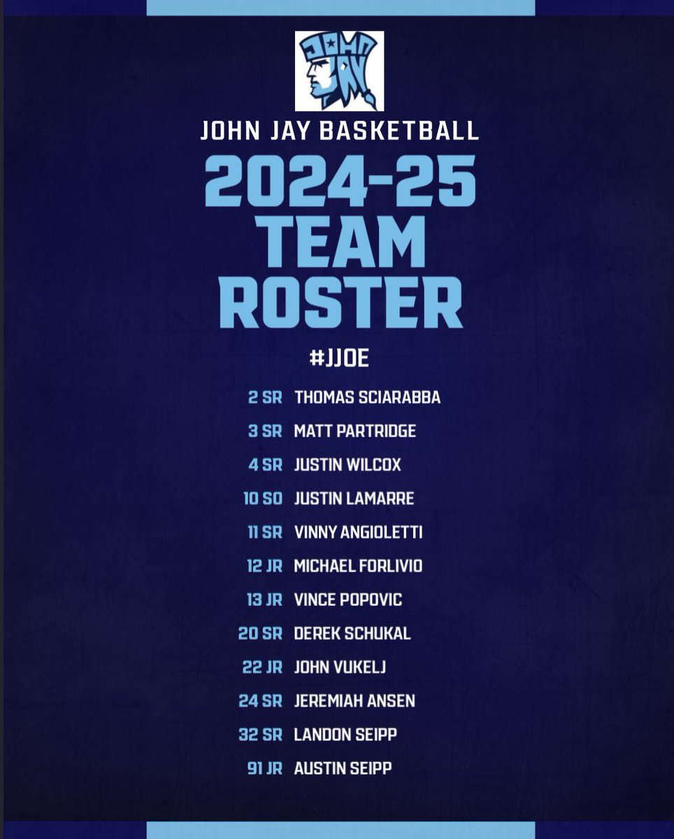 Our roster for the 2024-25 season.