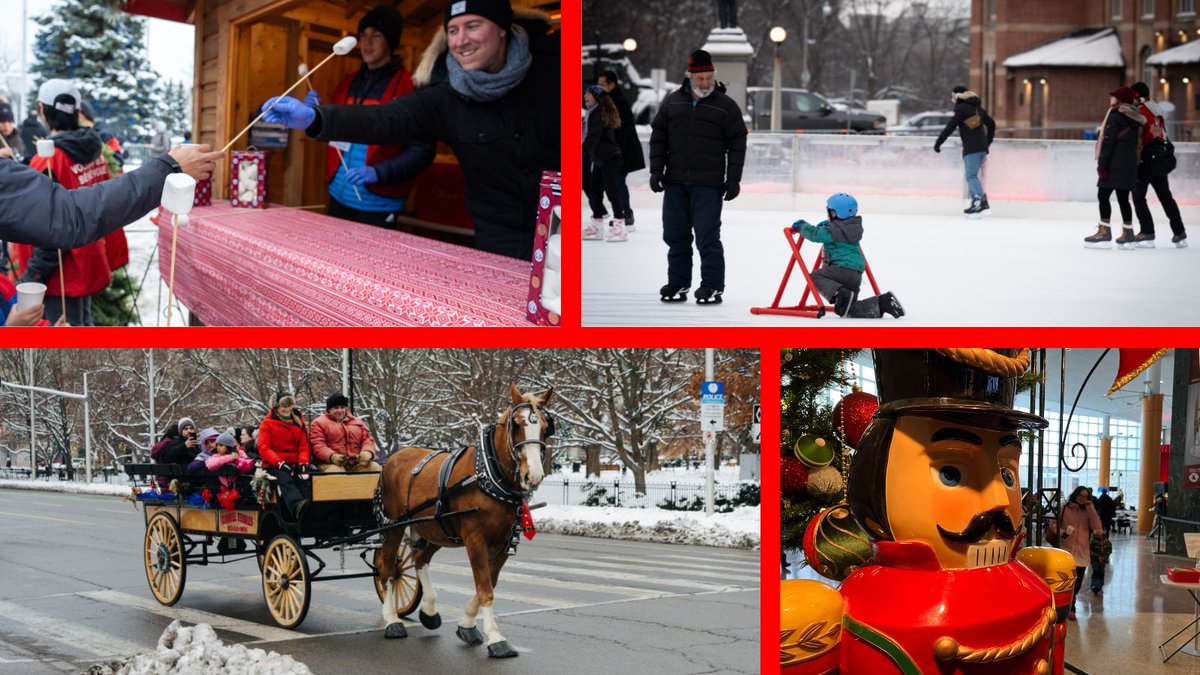 It is time to get in the holiday spirit!
The Mayor's Christmas Celebration is coming up this Saturday, December 7 from 3 to 6 pm at #OttCity hall.
Treat yourself to an afternoon of sweets, live entertainment, and festive activities: bit.ly/3CQT0lk