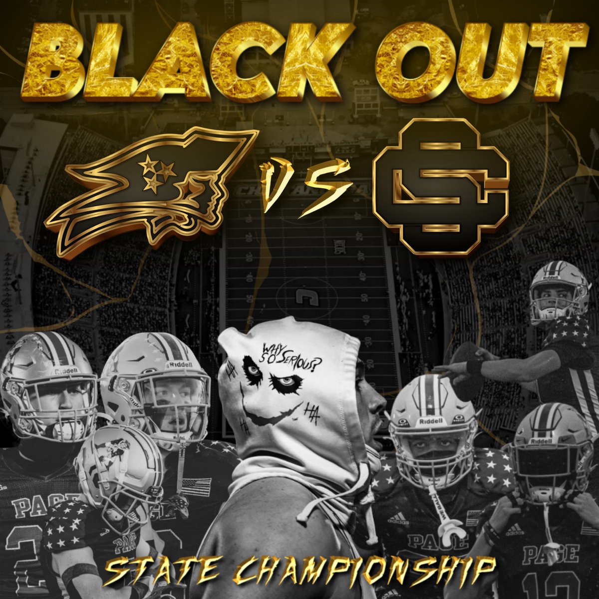 Page High Athletics (@wcsphsathletics) on Twitter photo Support your <a href="/pagefootball/">Page Patriots Football</a> team in Chattanooga on Friday! Pre-sale tickets available now! #PHTID
Graphic: Cole Graham (Sports Marketing) Support your <a href="/pagefootball/">Page Patriots Football</a> team in Chattanooga on Friday! Pre-sale tickets available now! #PHTID
Graphic: Cole Graham (Sports Marketing)