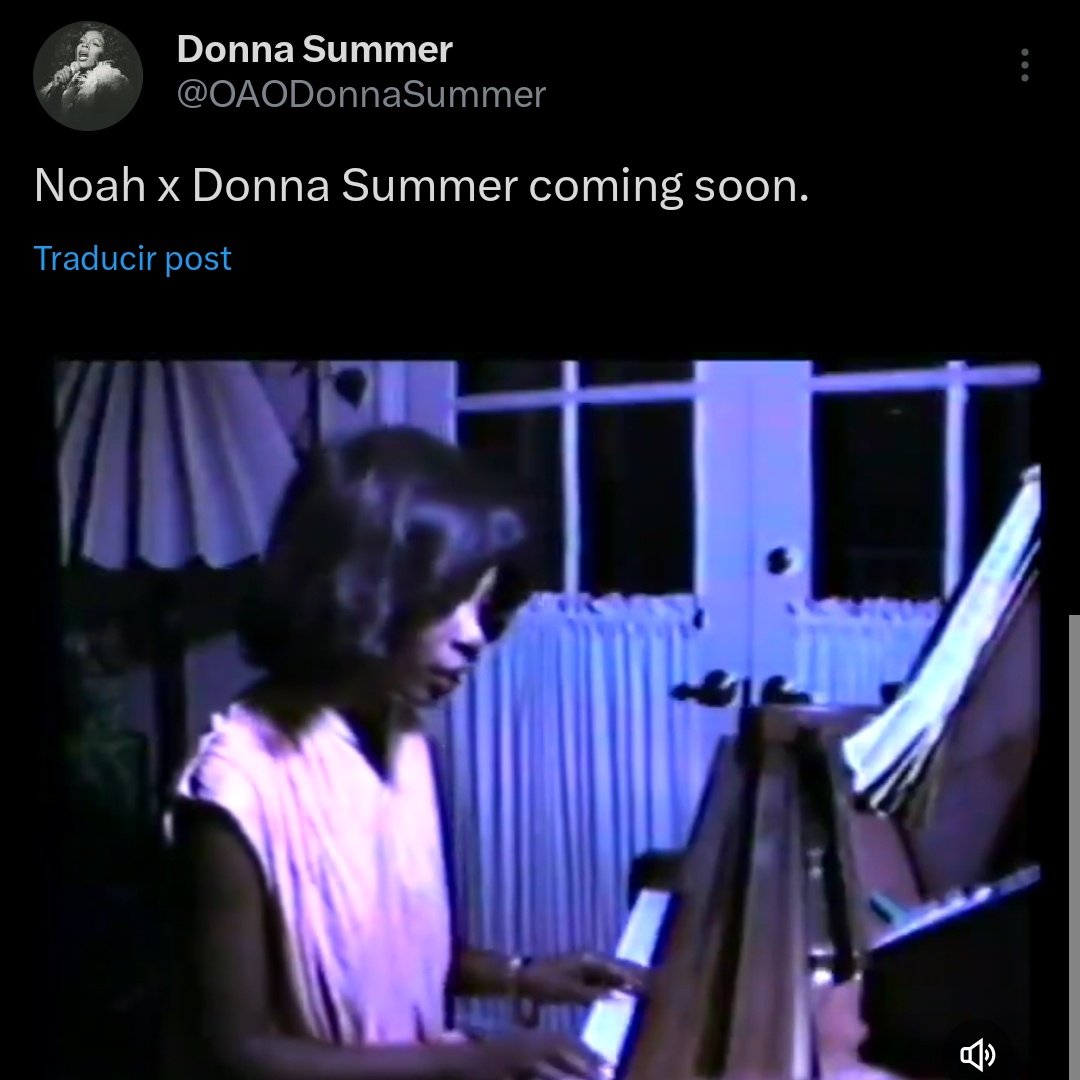 DonnaSummerNat's tweet photo. Donna Summer and the clothing brand "Noah +" will collaborate soon.... https://t.co/dqyVqETS7J