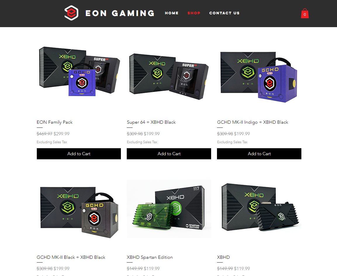 ✨🔥 LAST CHANCE! 🔥✨

HAPPY Cyber Monday, everyone! 

Our sales will only last till the end of today! 

If you're looking for the best deals on an HD experience with your Nintendo 64, GameCube, and/or original Xbox, now's your chance! 

🛒: eongaming.tech/shop