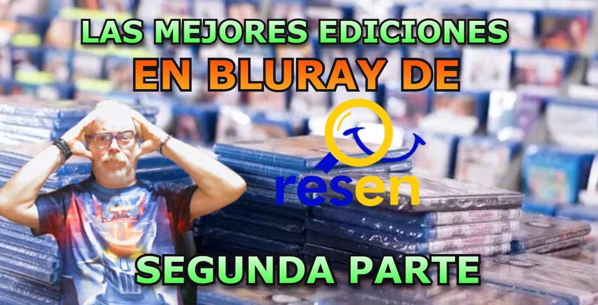 Docbit_Movies's tweet image. Nuevo estreno en el canal a las 20:00
Las mejores ediciones en BLuray de Resen. Segunda parte.
youtu.be/gnowe4Q57bg

#edicionescoleccionista #resen #bluray #cine #peliculas #youtube #docbitmovies