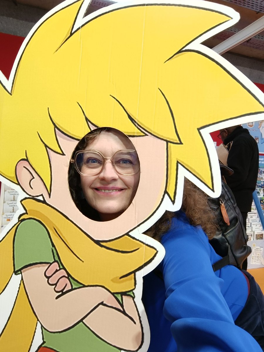 Dernier jour du Salon du livre et de la presse jeunesse à Montreuil, où j'ai retrouvé mes collègues du journal Cosinus et Sciences en bulles, auquel j'ai travaillé pour le <a href="/sup_recherche/">Ministère Enseignement supérieur/Recherche/Espace</a> <a href="/FeteScience/">Fête de la science</a>