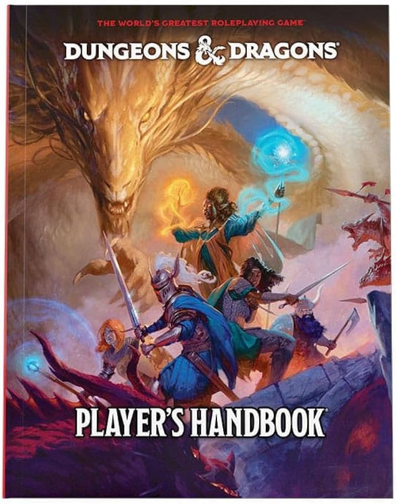 LuchaValCisco's tweet photo. As we reach the last month of the year, what are your thoughts on both Players Handbook 24’ &amp; Dungeon Masters Guide 24’?

New Changes
New Direction
New Possibilities 
#DungeonsandDragons https://t.co/p20jczC6Ko