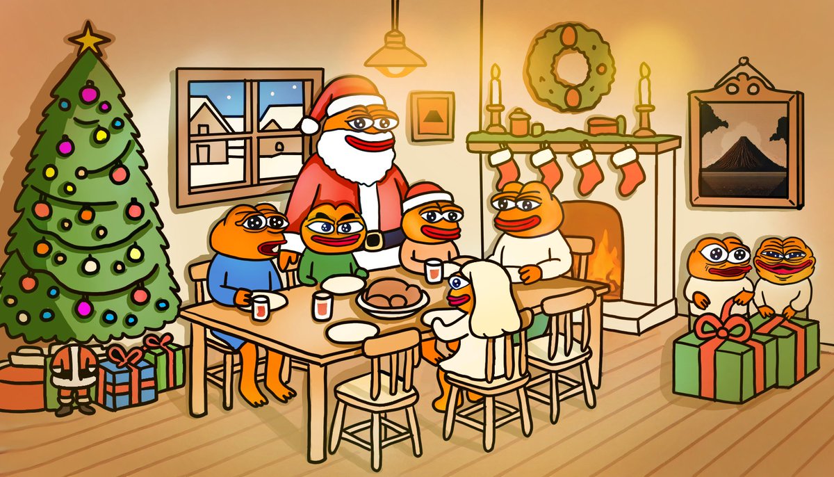 quangquang_eth's tweet photo. Winter Art for @Calderaxyz
A cozy dinner with Calderan fam is the best🌋
#Caldera #wintermeme https://t.co/fJmsNqknsB