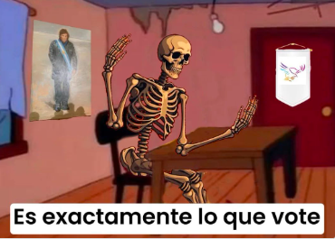 Los quiero ver a los libertarios explicándole a sus abuelos que votaron la motosierra que les vetó aumentos en la jubilación y ahora les corta medicamentos de #PAMI 

#MileiVerguenzaMundial y los que lo votaron también!