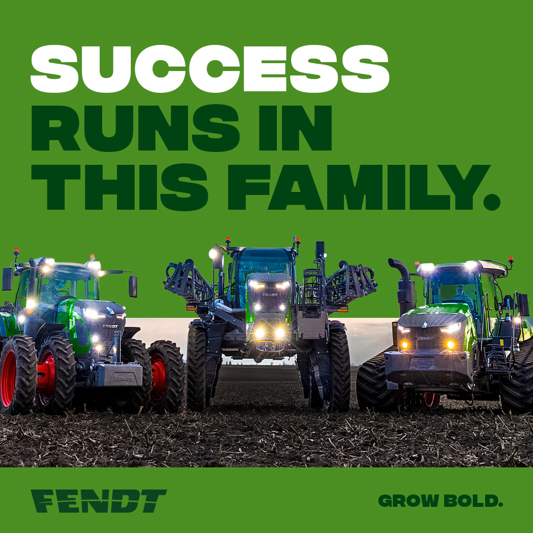 Generations of farmers have trusted Fendt for reliability, innovation, and top-tier performance. Purchase a new Fendt tractor before the end of the year and receive 0% interest for 36 months and the best warranty in the industry. #GrowBold #ItsFendt