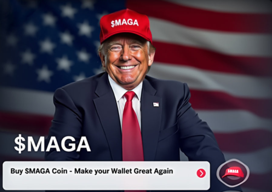 President Trump approves: $MAGA Coin is here to Make Your Wallet Great Again! 💸🇺🇸

Some will say this never happened 😅