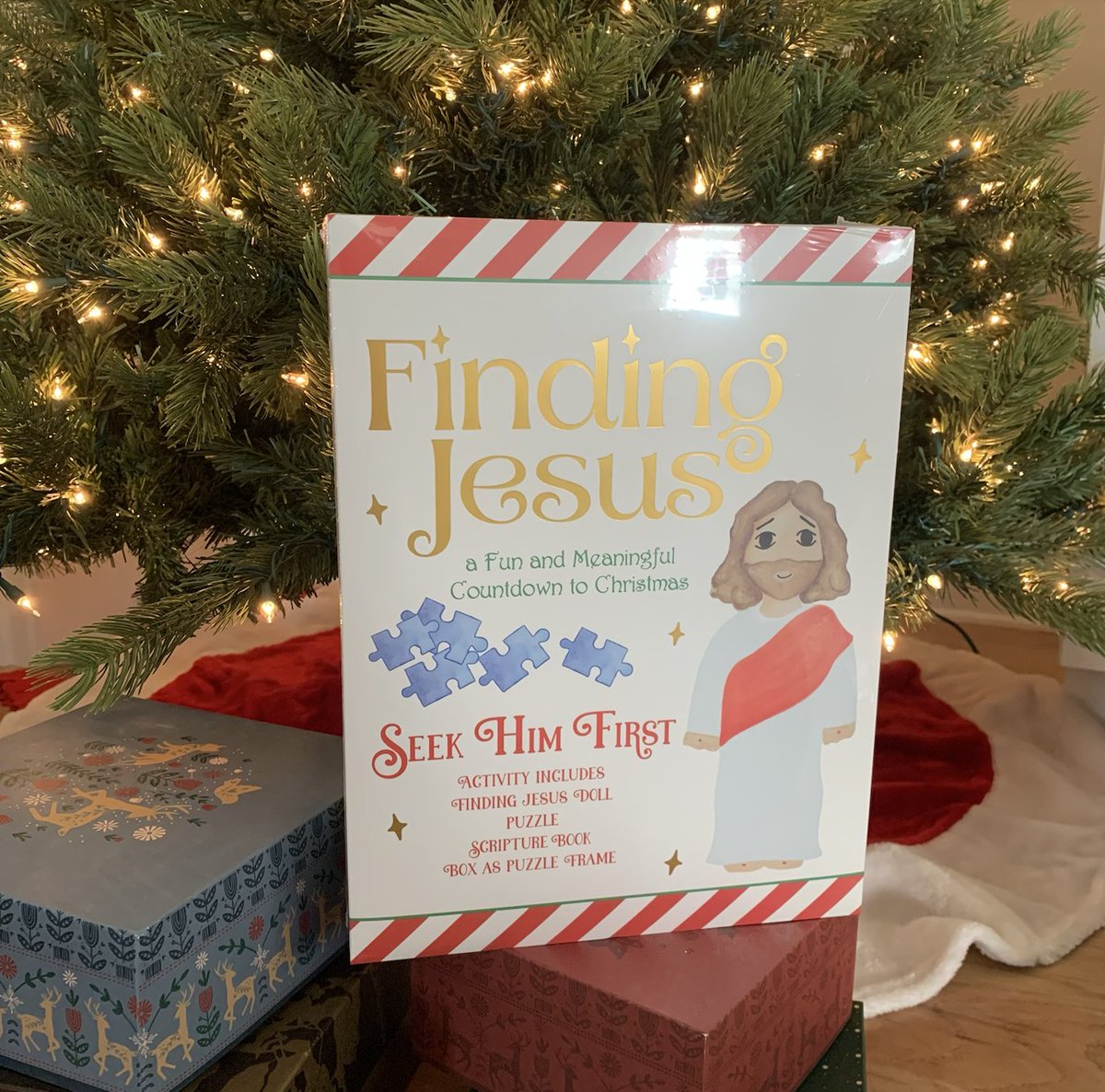 CoverLoverBR's tweet image. #Giveaway and Review:
FINDING JESUS set 
A fun, unique, and meaningful way for families to count down to Christmas!
#findingjesus #seekhimfirst #meaningfulchristmas #christianparenting #puzzle #reasonfortheseason #earlychristmaspresent @findingjesusdoll

coverloverbookreview.blogspot.com/2024/12/findin…
