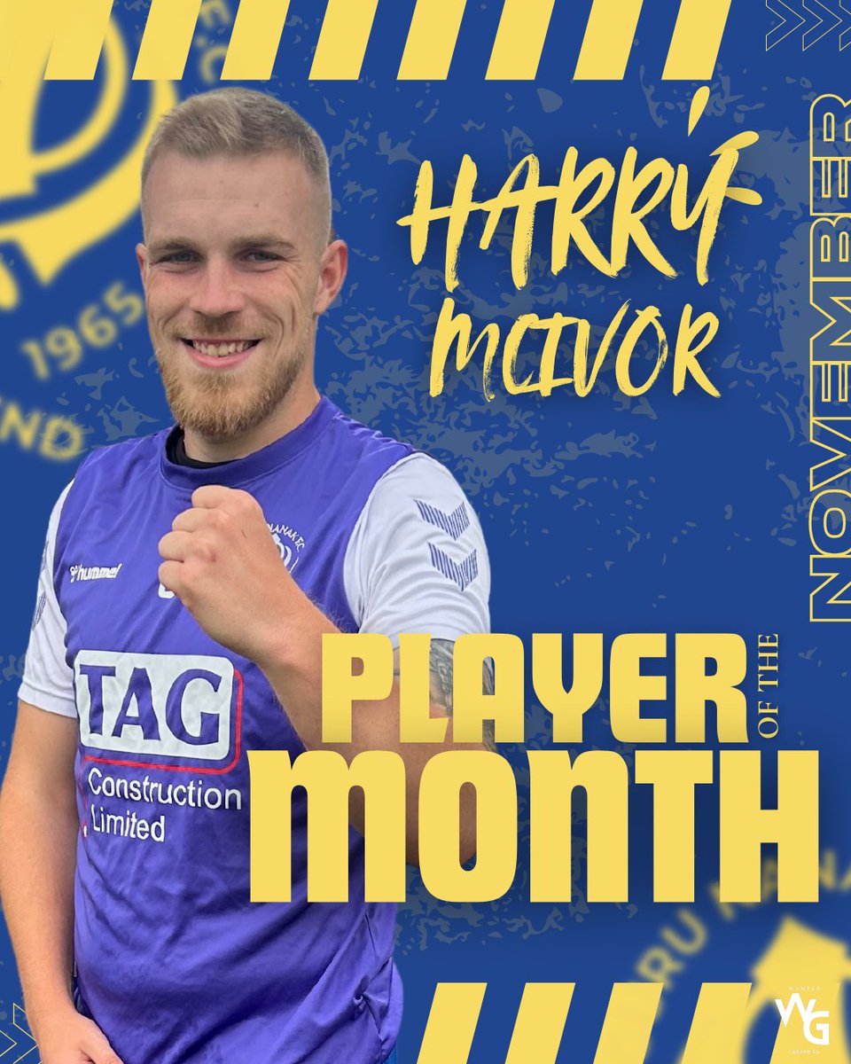 PLAYER OF THE MONTH - NOVEMBER🏆

<a href="/HarryMac15/">Harry McIvor</a>