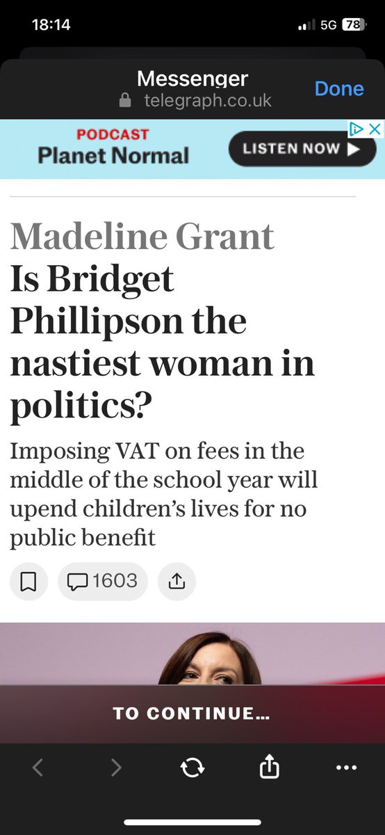 Yes. She is. <a href="/bphillipsonMP/">Bridget Phillipson</a> <a href="/EducationNotTax/">Education Not Taxation</a>