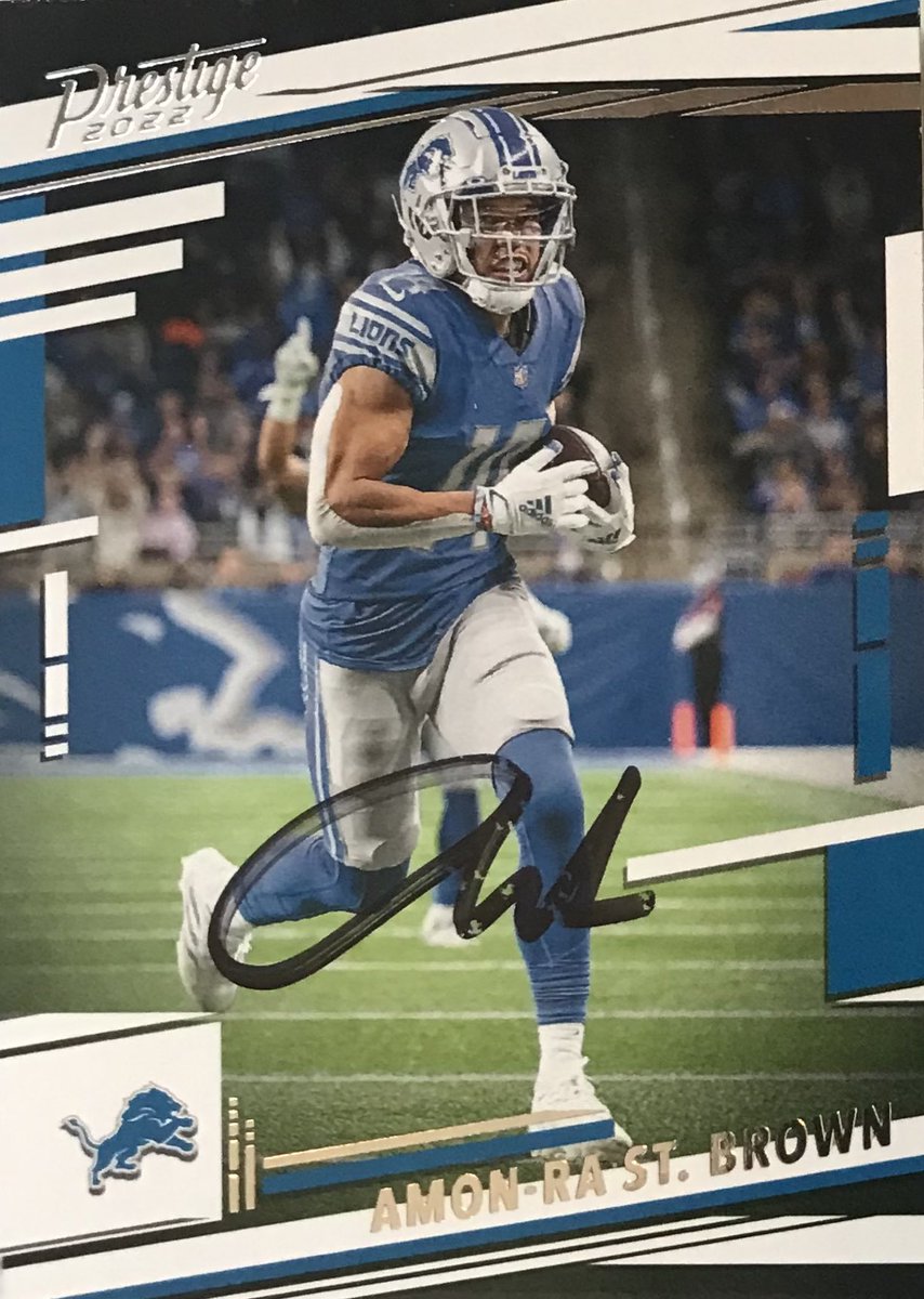 StarrsCards's tweet image. My 692nd and 693rd TTM autos!  @Lions WR @amonra_stbrown signed my cards in 208 days!  Thanks a bunch! #TTMAutographs #TTMSuccess @cnterfield11 @PokeyTheBrave @IbreakCards @OhNoonan @budgetcollect