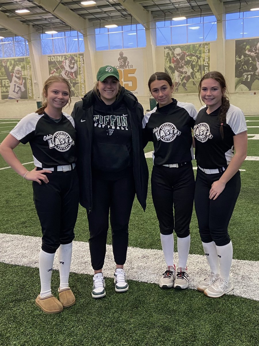 DelaneyBell_7's tweet image. Thank you Tiffin Softball for an incredible camp experience. I look forward to attending more of your camps and learning about your program and university. @TiffinUSoftball @Paige_McMenemy @MeganMcMenemy25 @ohiolaserswhite @OhioLasers @ProStyleSB