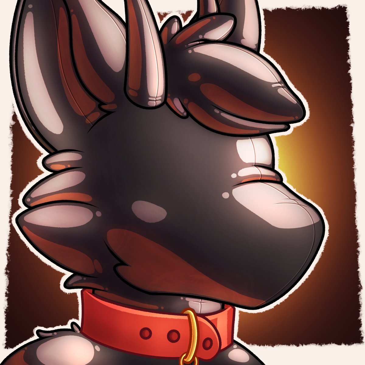 Such a needy dragon, he ASKED to be sealed up in a tight rubber form, glossy latex nulling him completely for a good long while. Time for you to join him.🖤🔒

🎨@zedsqueaks