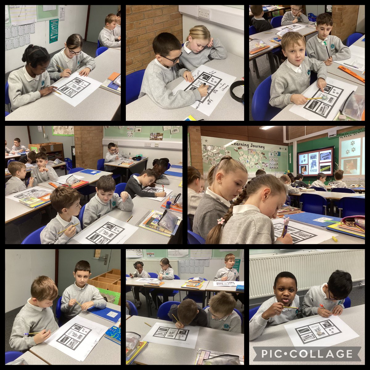 BriarHillSch's tweet photo. @BriarHillSch @Talk4Writing #talk4reading @eliotfoundation #year4 loved our #hook lesson for the new reading unit, #Macavity 
We listened to the poem, gave our #thoughts and #questions and watched the Macavity scene from #Cats.
The children loved the text as much as I do! 
Mrs P https://t.co/L6YaMJE0wb