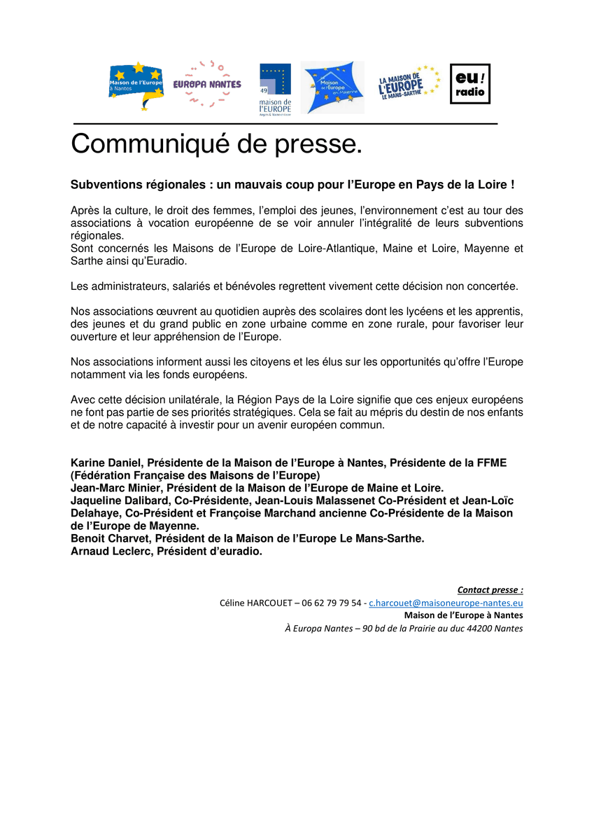 Maison de l'Europe en Mayenne - Europe Direct tweet media