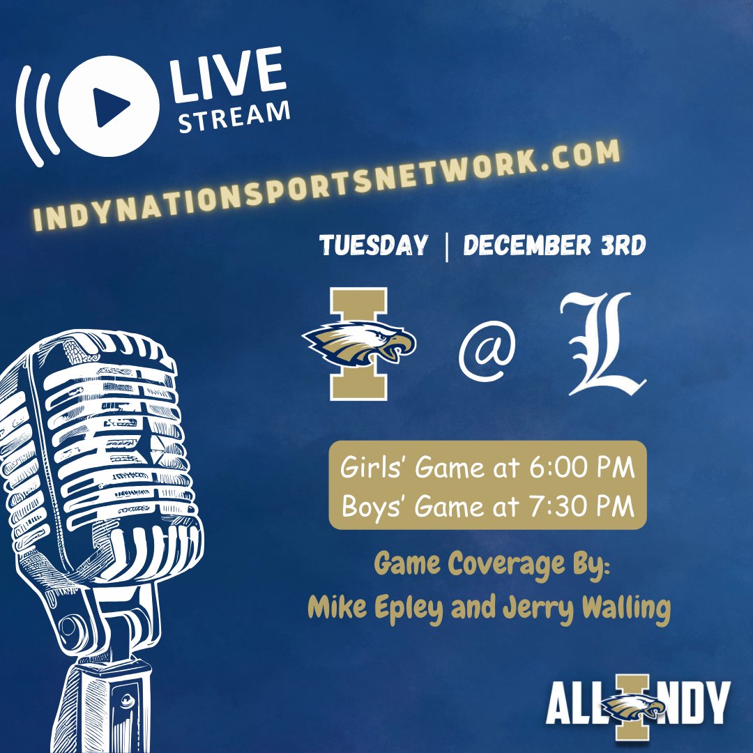 wcsIHSbball's tweet photo. See below on how you  can listen to home and away games!
#ALLINdy 🦅 https://t.co/5qELx0YtDe