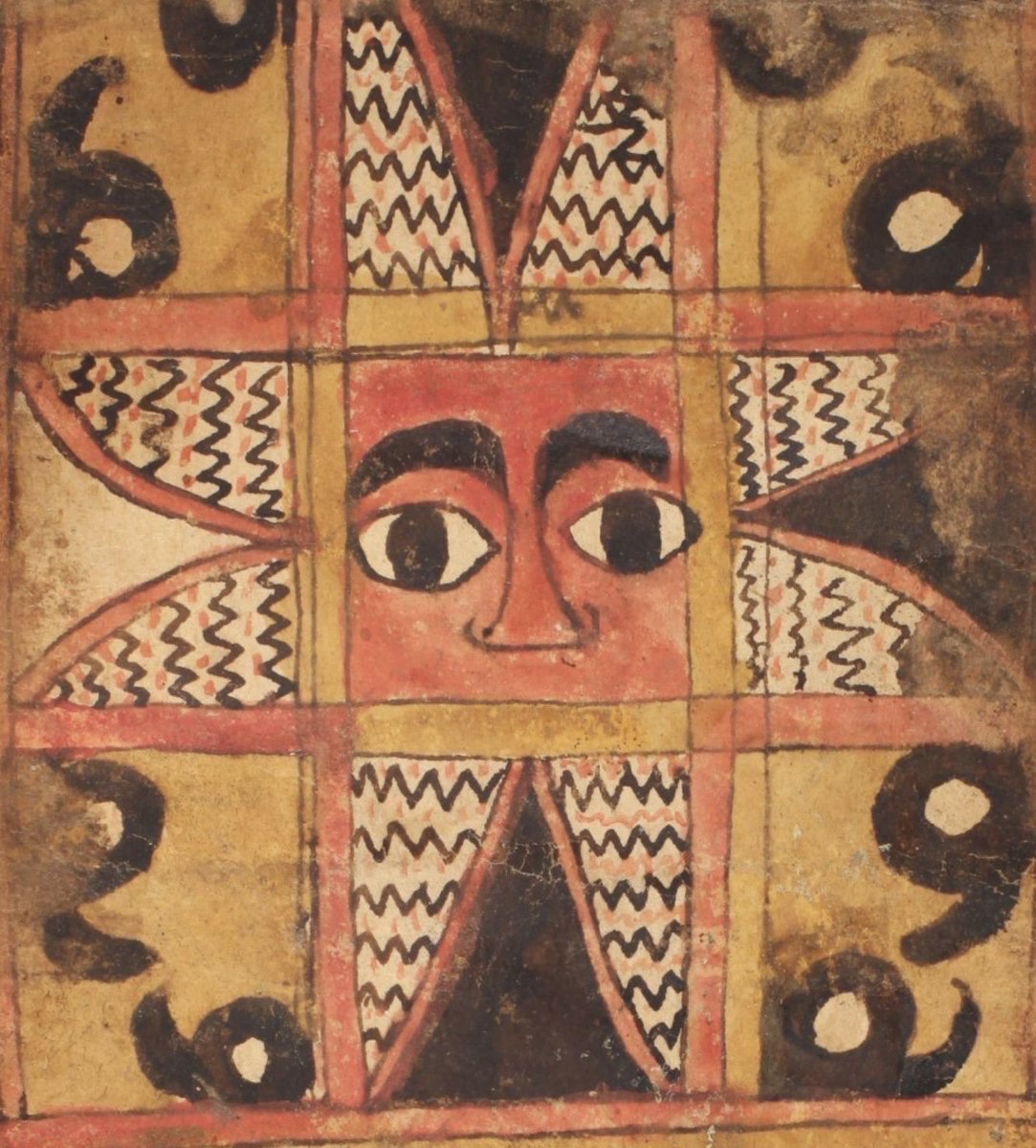 ArtEthiopic's tweet photo. Wanna grow brows like a pro? Ask the brow bro! 😎

Ethiopia, 20th c. (?)   #brows #eyebrows #browbro #scroll #magicscroll #africanart https://t.co/xTNKsnS7nm