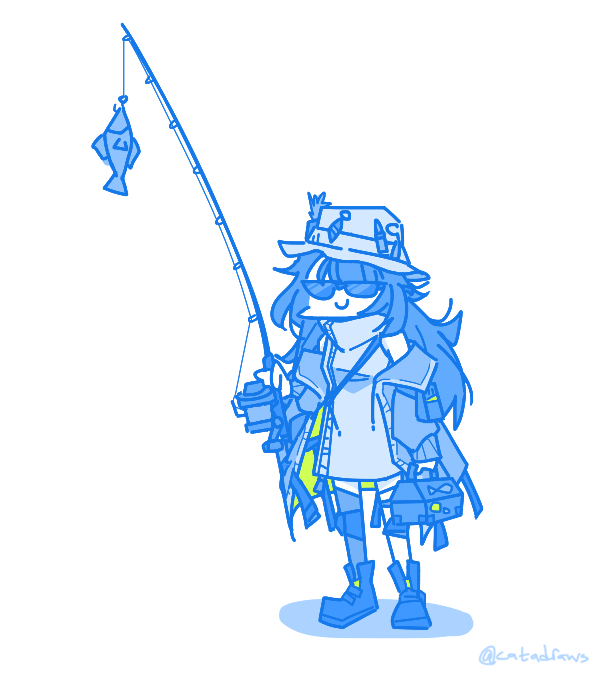 catadraws's tweet photo. fish  #GirlsFrontline #ドルフロ #ドールズフロントライン https://t.co/6yvC8nO7cP