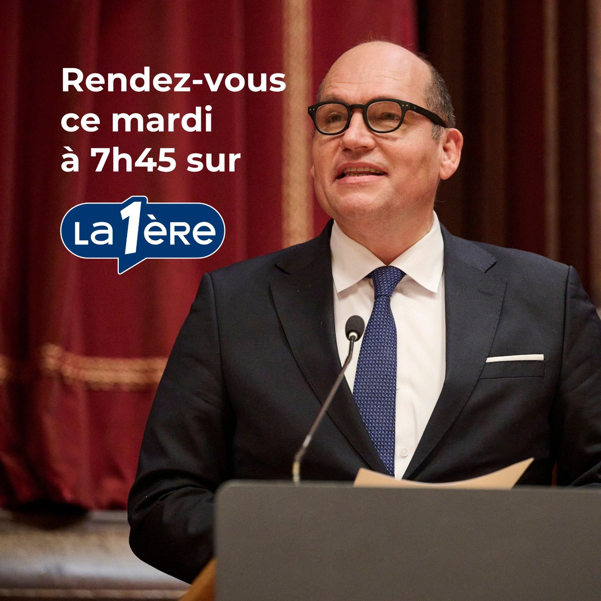 🎙️ Ce mardi 3 décembre à 7h45 je serai l’invité de <a href="/tgadisseux/">Thomas Gadisseux</a> sur <a href="/lapremiere/">La Première</a>