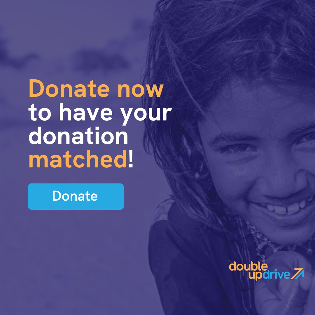 We are live!
We are excited to announce that the match drive is live for 2024 with $500 000 in the match pool! Donate now to ensure that your donation is matched!
Visit doubleupdrive.org