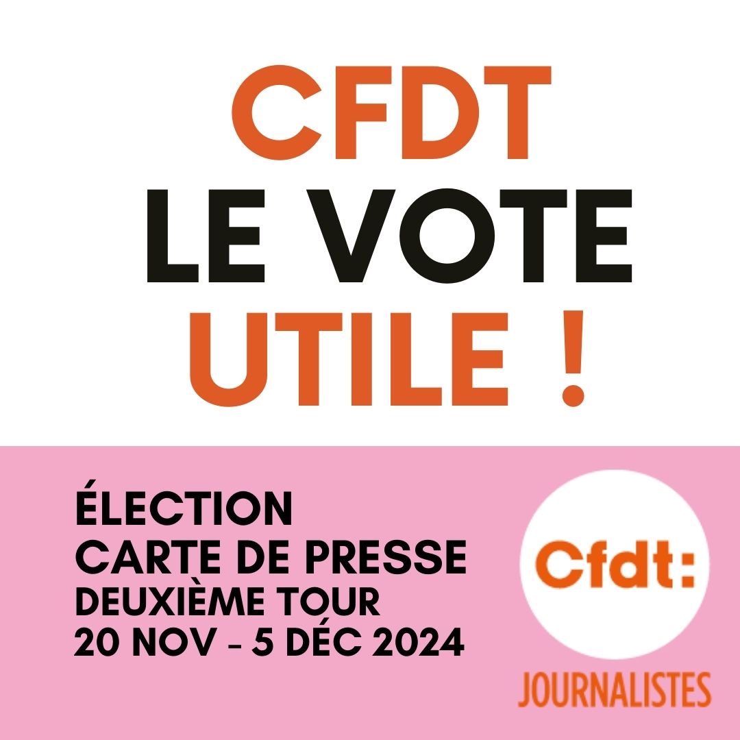 CFDT Journalistes tweet media