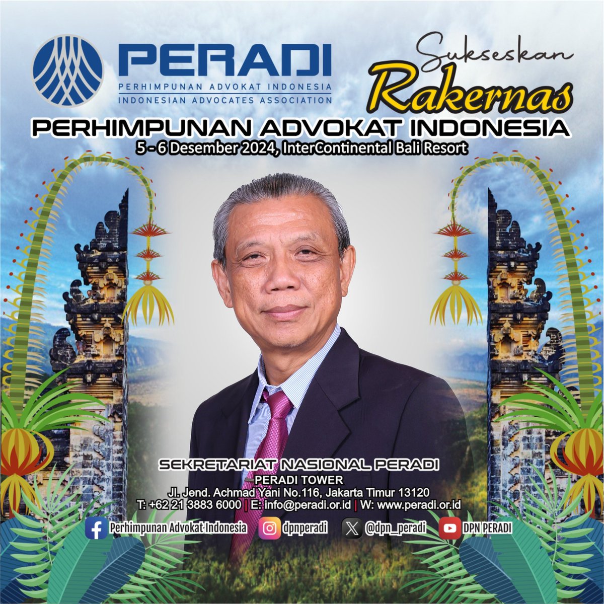 Twibbon RAKERNAS PERADI Tahun 2024
twibbo.nz/rakernas-perad…