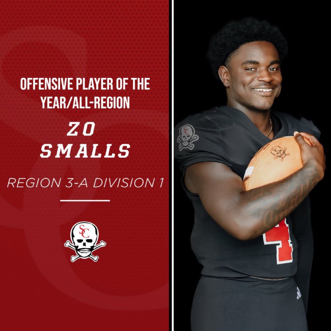 Blessed to be named Region 3-A
OFFENSIVE PLAYER OF THE YEAR✅ 
ALL GLORY TO GOD 🙏