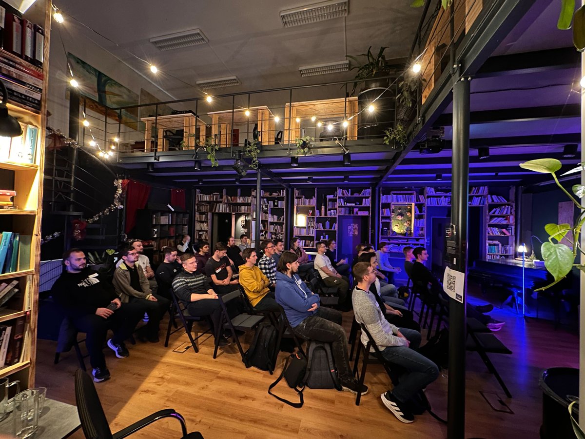 Flutter Prague 🇨🇿🍻 (@flutterprague) on Twitter photo Now, <a href="/dinkomarinac/">Dinko Marinac</a> steps into the ring, about to deliver a powerhouse talk on #Flutter code generators. 💪
#flutterprague #meetup #netglade Now, <a href="/dinkomarinac/">Dinko Marinac</a> steps into the ring, about to deliver a powerhouse talk on #Flutter code generators. 💪
#flutterprague #meetup #netglade