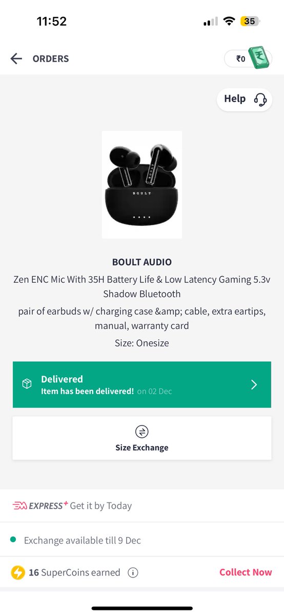 DibyashreeBhat5's tweet photo. Product has poor ears fit and different color received.Extremely poor customer service ,executive refused to neither refund nor style exchange from different brand.
Being a Myntra Insider this is my 3rd time facing trouble shopping.
@myntra Dig into this issue asap@MyntraSupport https://t.co/v2kivPiqw3