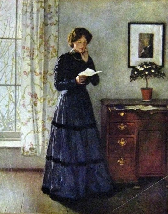 🎨Harold Knight (1874–1961)
The Letter