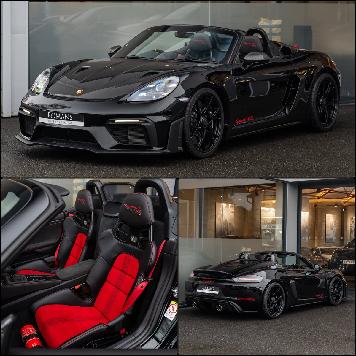 RomansCars's tweet image. If you missed Black Friday, just have a Black Christmas🖤🎄. #SpyderRS