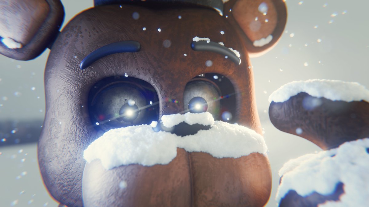 GalExec_'s tweet photo. #jollyrender WITHERED FREDDY IN SNOW!!!!!!!!!!!!!!!!! https://t.co/gc8ur3BLka