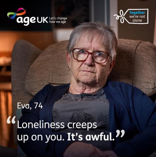 Together We're Not Alone - Let's change Christmas for older people in #Powys who are feeling lonely.

Together, we can provide the human connection that too many local older people live without.

Please donate to Age Cymru Powys: localgiving.org/charity/age-cy…