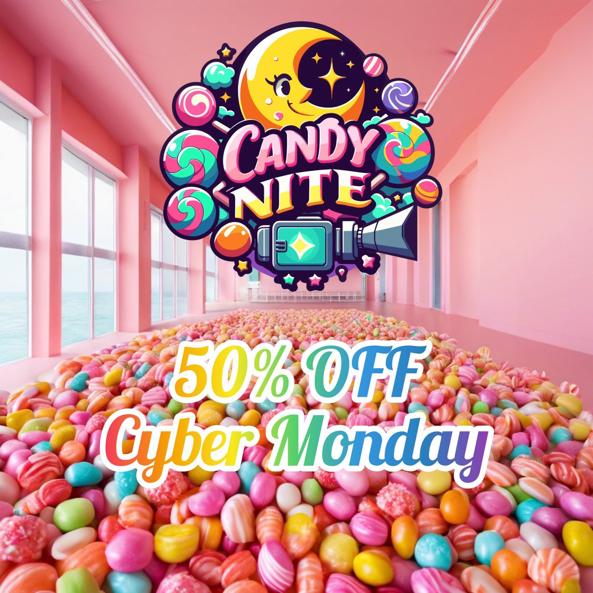 TheNickDent's tweet image. Come sweeten up your life with our delightful treats and indulge in the sweetness you deserve. Don’t miss out—this deal is too sweet to last!

#CyberMonday #CandySale #SweetTooth #TreatYourself #Candynight  #HolidayDeals #SweetSavings #Yummy #CandyLovers #candynite