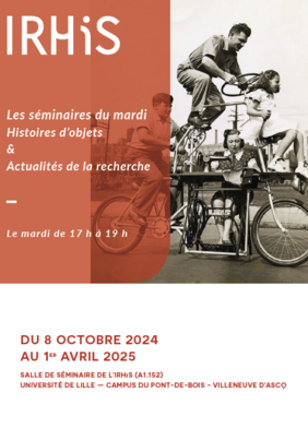 #IRHiSmanifestations—Ce 3 décembre, SÉANCE ANNULÉE du séminaire "Histoires d'objets " avec Kirsten WALLENWEIN (Deutsches Historisches Institut Paris) suite à  "Université en danger : fermeture de l'Université ULille  => irhis.univ-lille.fr/detail-event/l…
