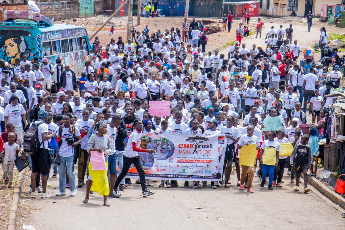 LUCAS (@lucas_odhiamb0) on Twitter photo On Saturday, we joined <a href="/CMETrust/">Canada-Mathare Education Trust</a>’s annual “Walk & Dance for Education in Mathare” Walk-A-Thon.
Great work advancing education in #Mathare👏🏿👏🏿
#CMETWalk2024 On Saturday, we joined <a href="/CMETrust/">Canada-Mathare Education Trust</a>’s annual “Walk & Dance for Education in Mathare” Walk-A-Thon.
Great work advancing education in #Mathare👏🏿👏🏿
#CMETWalk2024