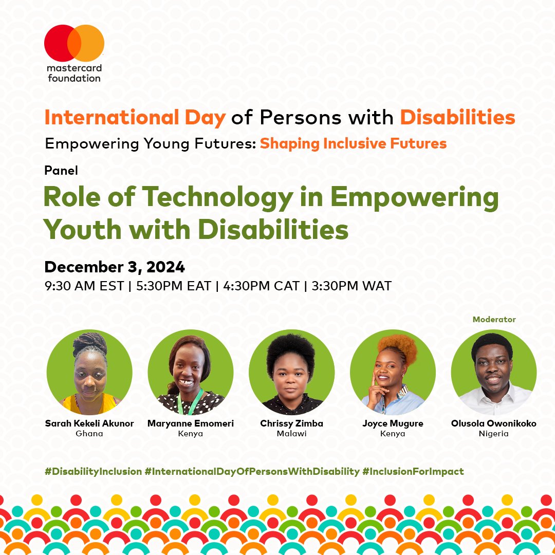 Mastercard Foundation tweet media